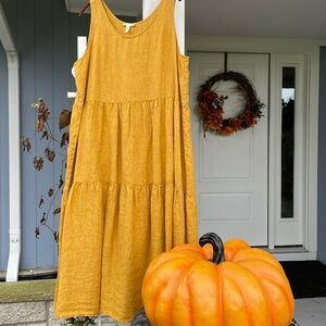 Eileen Fisher Linen dress size large
